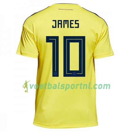 Colombia James 10 Thuis Shirt WK voetbal 2018